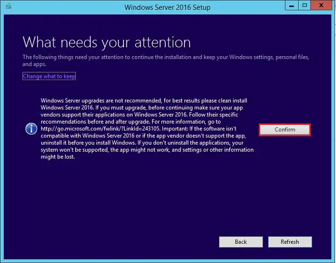 Upgrade Windows Server 2012 to Server 2016, How to Upgrade Windows Server 2012 to Server 2016