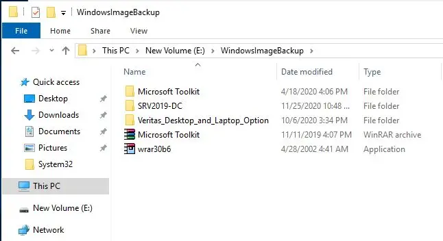 windows folders