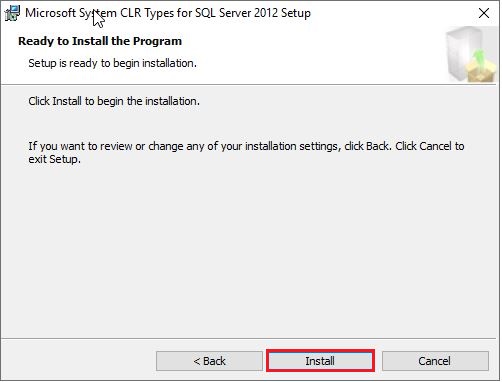 microsoft system clr types install