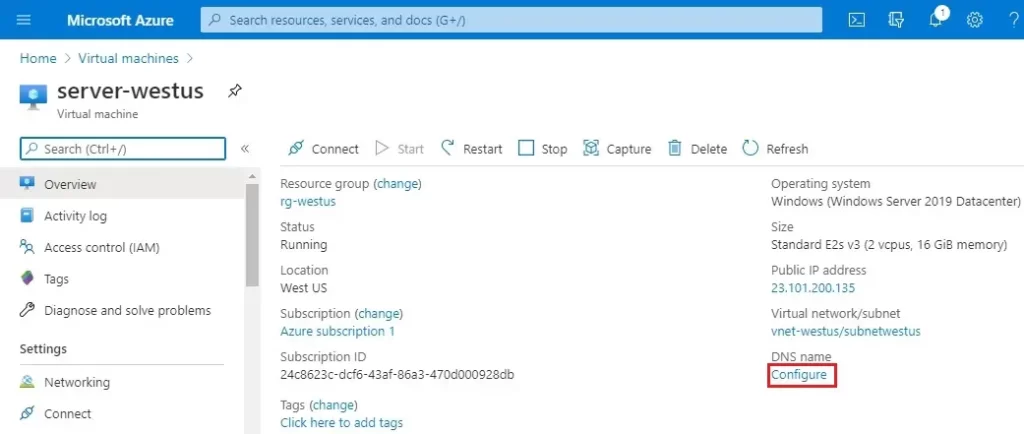 azure virtual machine overview