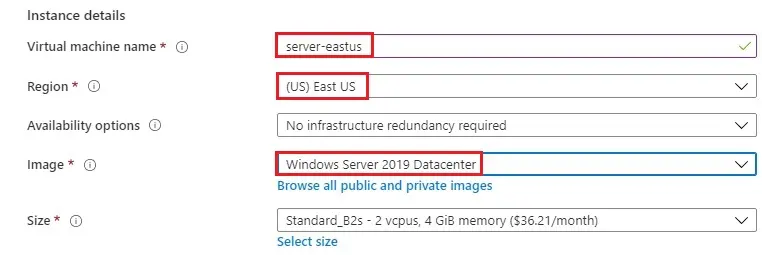 azure vm instance details