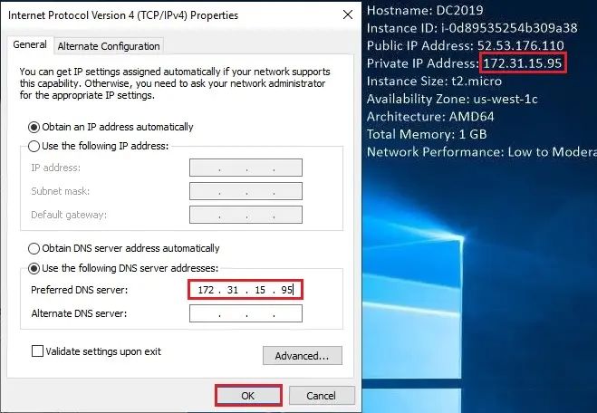 internet protocol (tcpip) properties