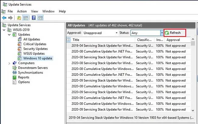 windows server update services