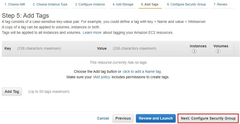 aws add tags