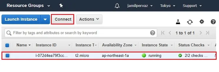 aws instance connect