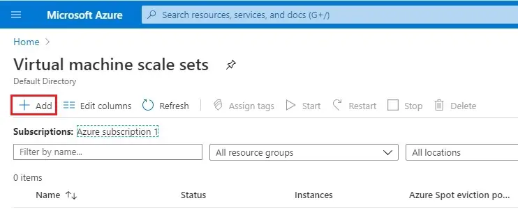 azure virtual machine scale sets