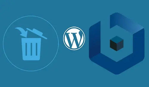 uninstall bitnami wordpress