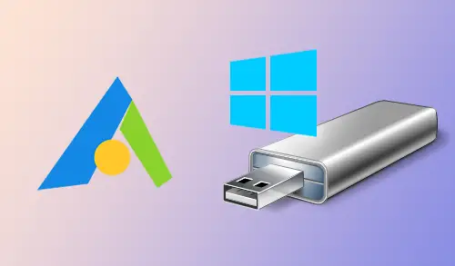Create Windows Bootable USB with AOMEI Partition