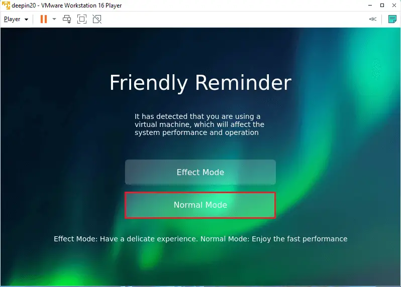 Deepin Android friendly reminder