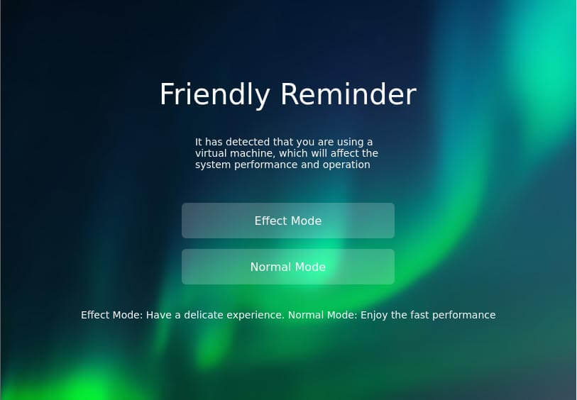 Friendly reminder deepin Linux