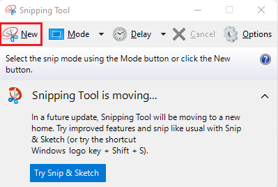 Snipping tool