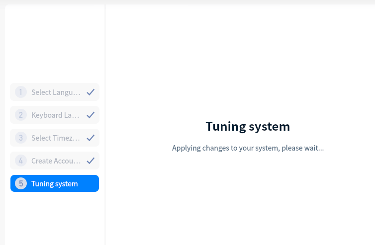 Tuning System deepin OS