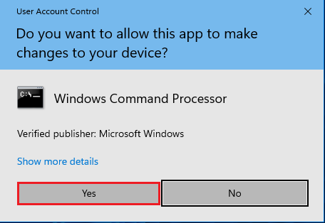 Windows command processor