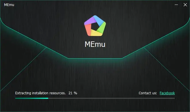 memu android emulator installation in progress
