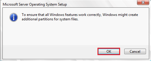Create additional partition