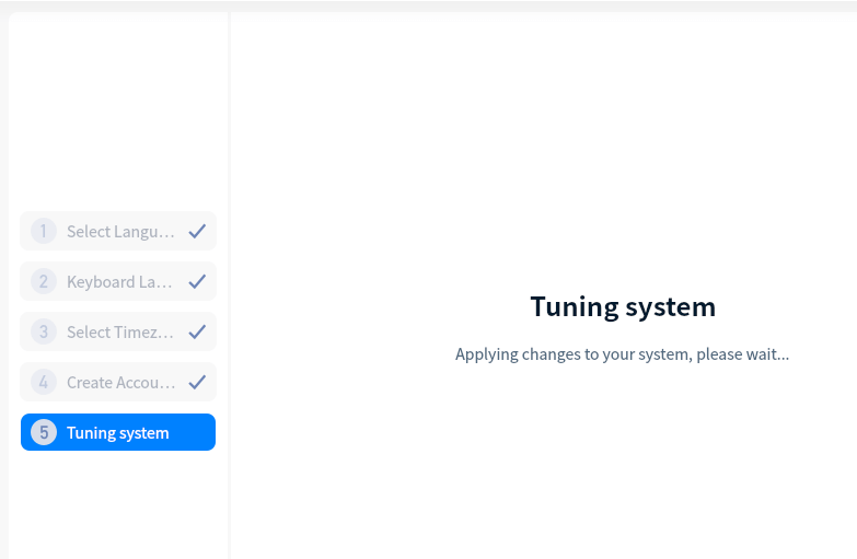 Deepin Linux tuning system