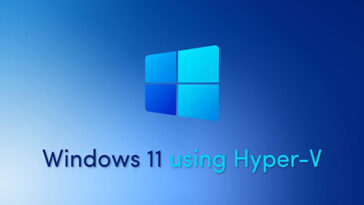 Install Windows 11 in Hyper-V