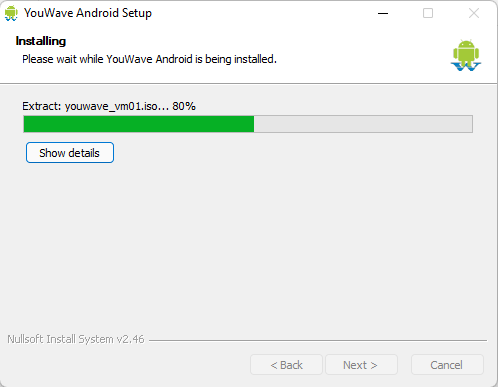 Installing YouWave Android