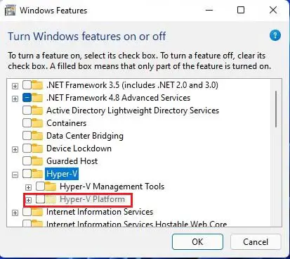 Enable Hyper-V in Windows 11, How to Enable Hyper-V in Windows 11