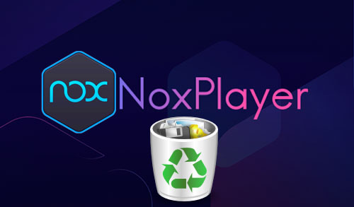 how to uninstall nox player windows 10