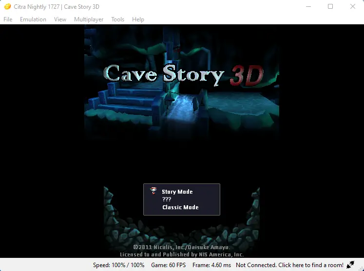 Cave story 3d game
