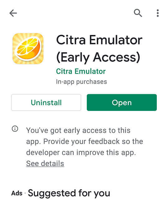 Citra Emulator (early access)