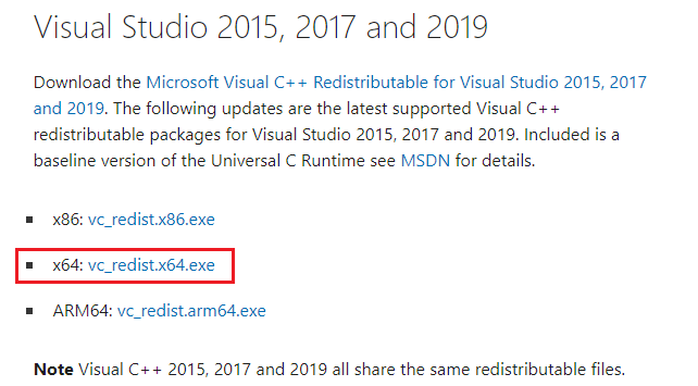 Download Microsoft Visual C++