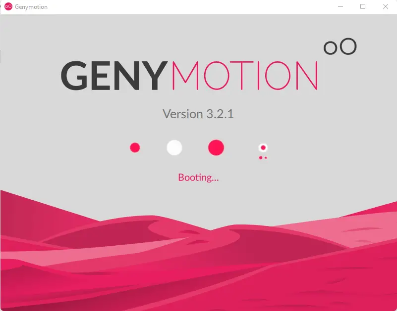 Genymotion booting