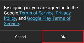 Google play terms of service