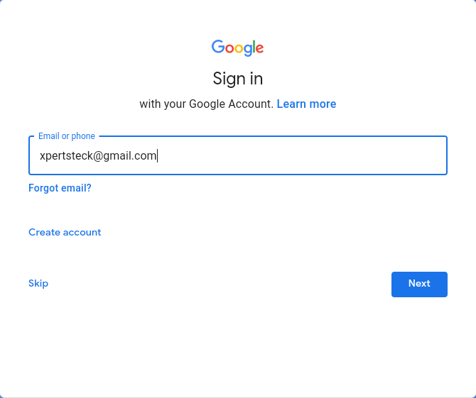 Lineageos google sign in