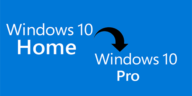 Upgrade Windows 10 Home to Pro