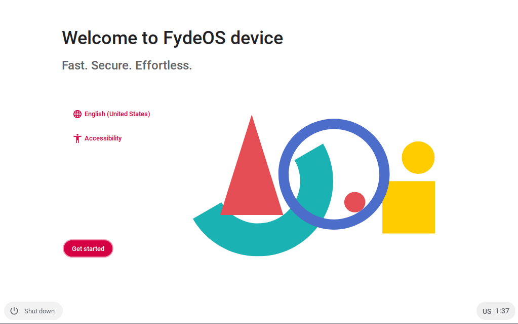 Welcome to fydeos device