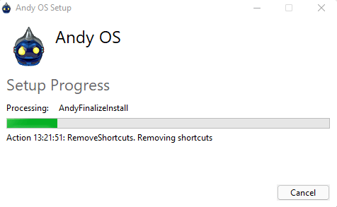 Removing Andy OS