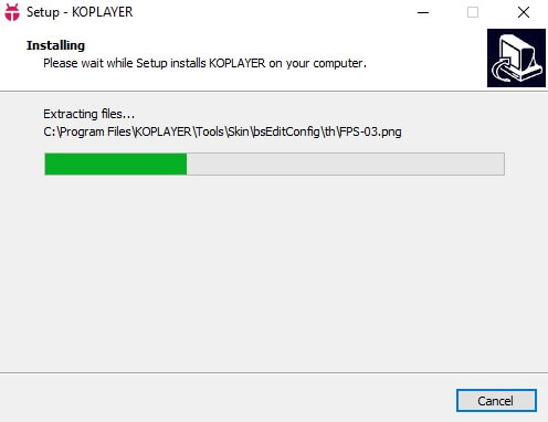 Installing KOPlayer Android