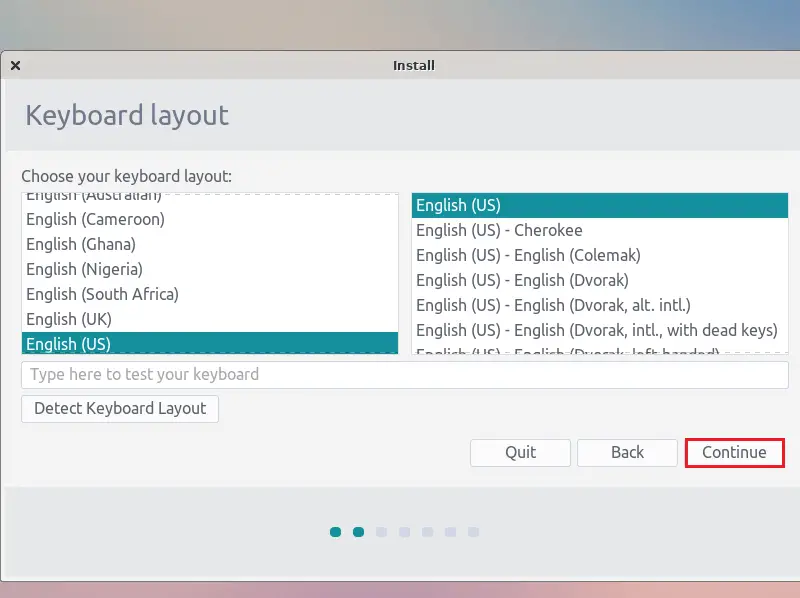Install Enso OS keyboard layout