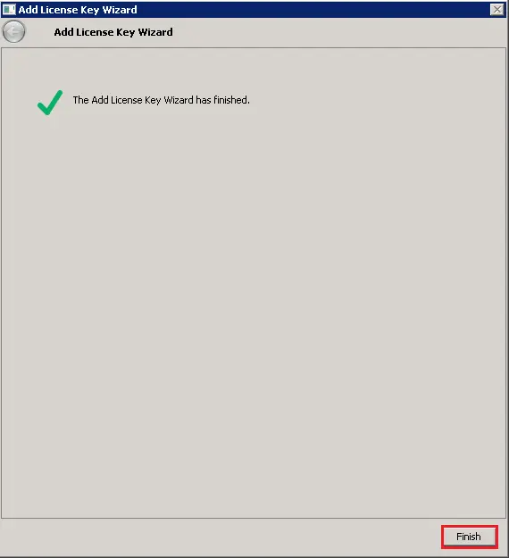 Add license key wizard Kaspersky