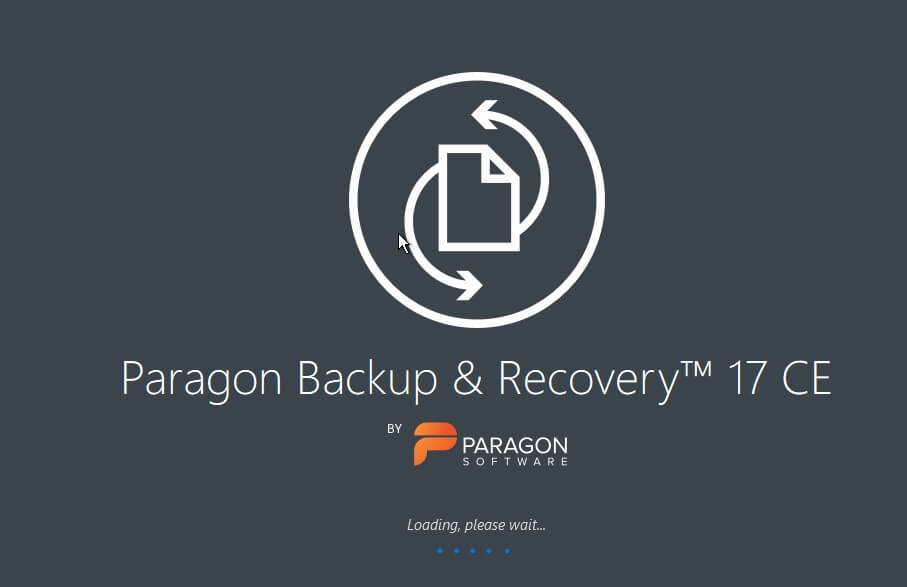 Restore entire system paragon backup