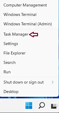, How to Open Task Manager Windows 11