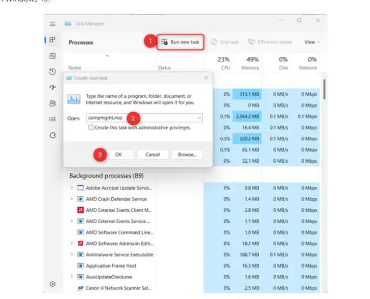 task manager