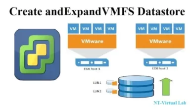 vmfs data store