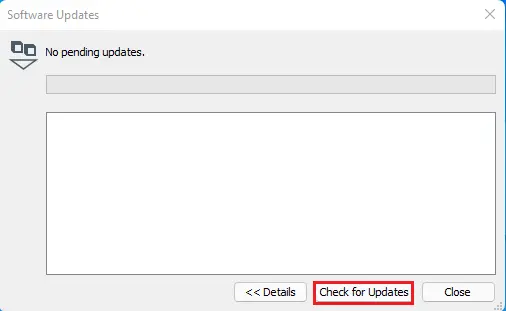 VMware check for updates