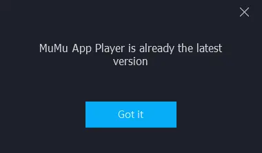 Check for update MuMu player