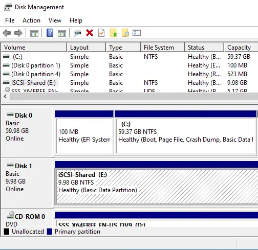 Disk management