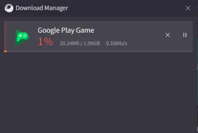 Download manager Gameloop