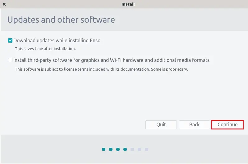 Enso OS updates and other software