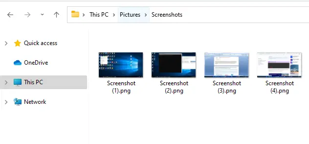 File explorer screenshot