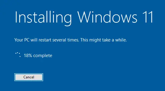 Installing windows 11