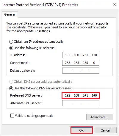 Internet protocols properties