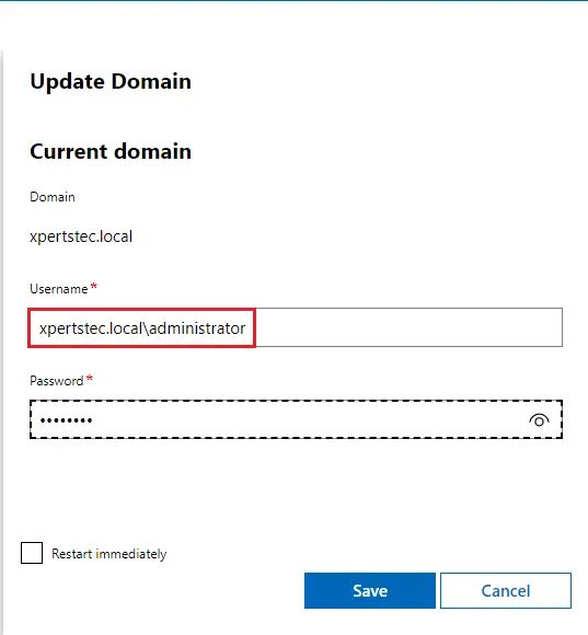 Join Server core to Active directory