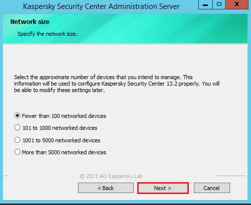 Kaspersky Network Size